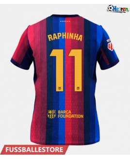 Günstige Barcelona Raphinha Belloli #11 Heimtrikot 2026-27 Kurzarm